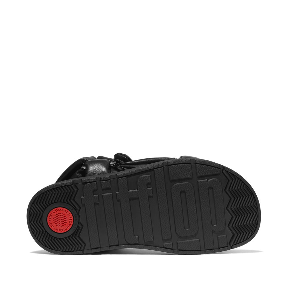 GEN-FF SOFT-LEATHER BACK-STRAP SANDALS