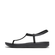 iQUSHION SPLASH SPARKLE T-BAR SANDALS