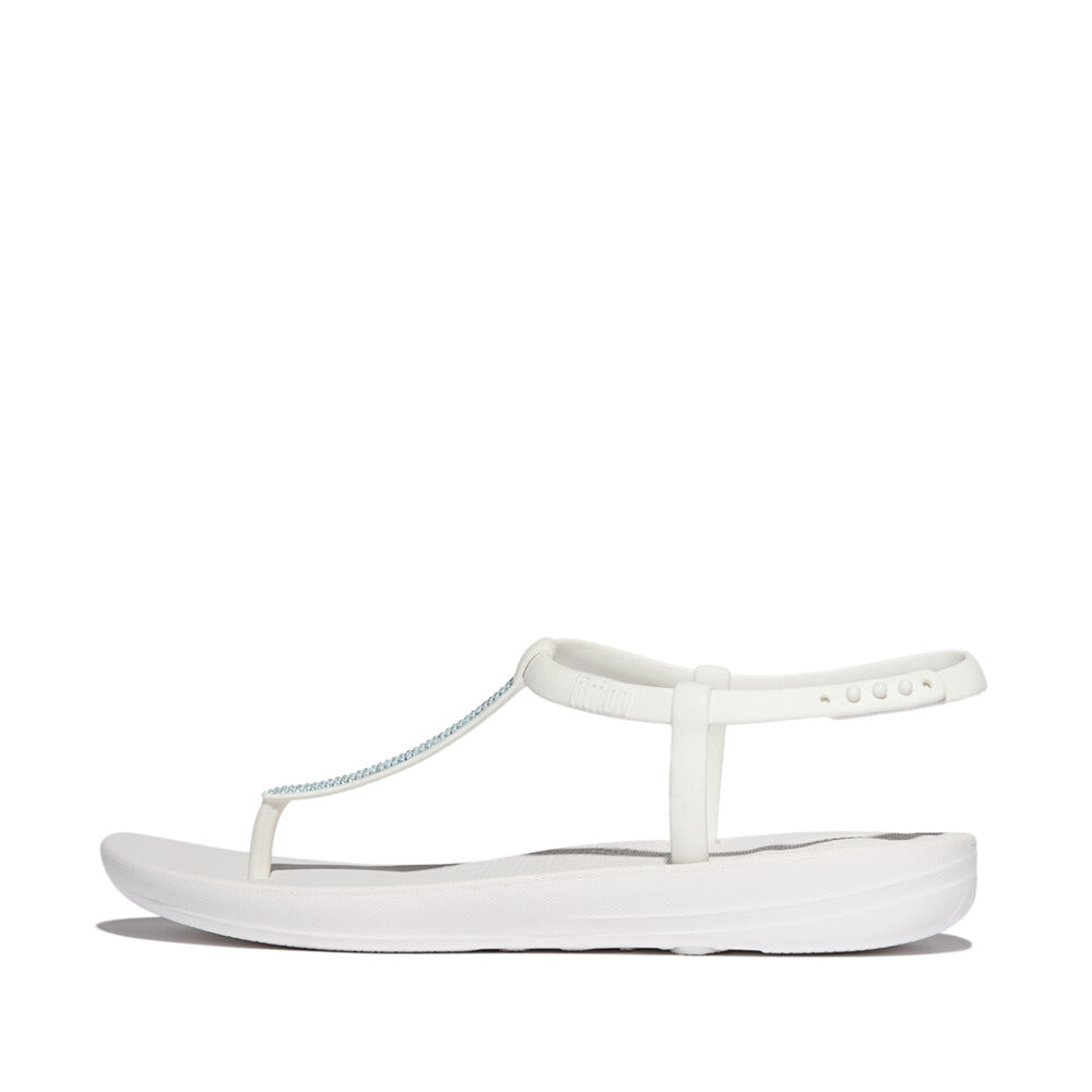 iQUSHION SPLASH SPARKLE T-BAR SANDALS