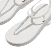 iQUSHION SPLASH SPARKLE T-BAR SANDALS