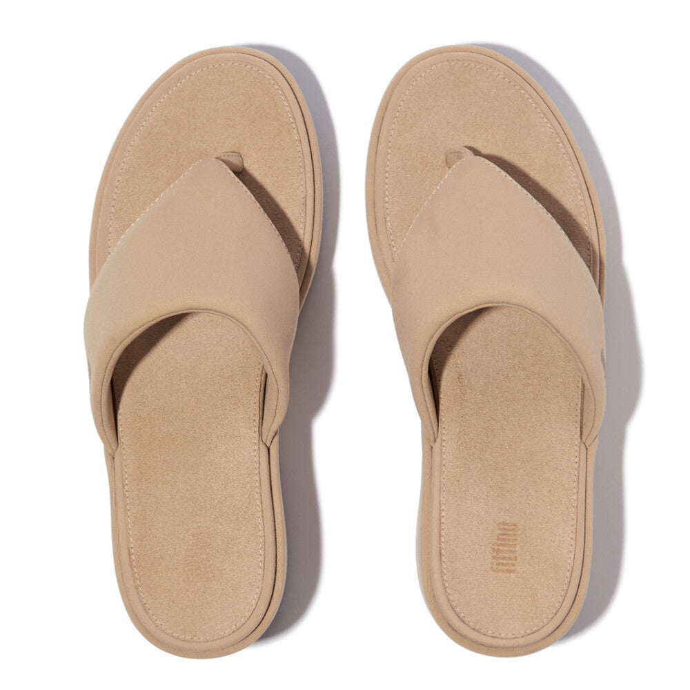 PLATFFORMS WEDGE TOE-POST SANDALS