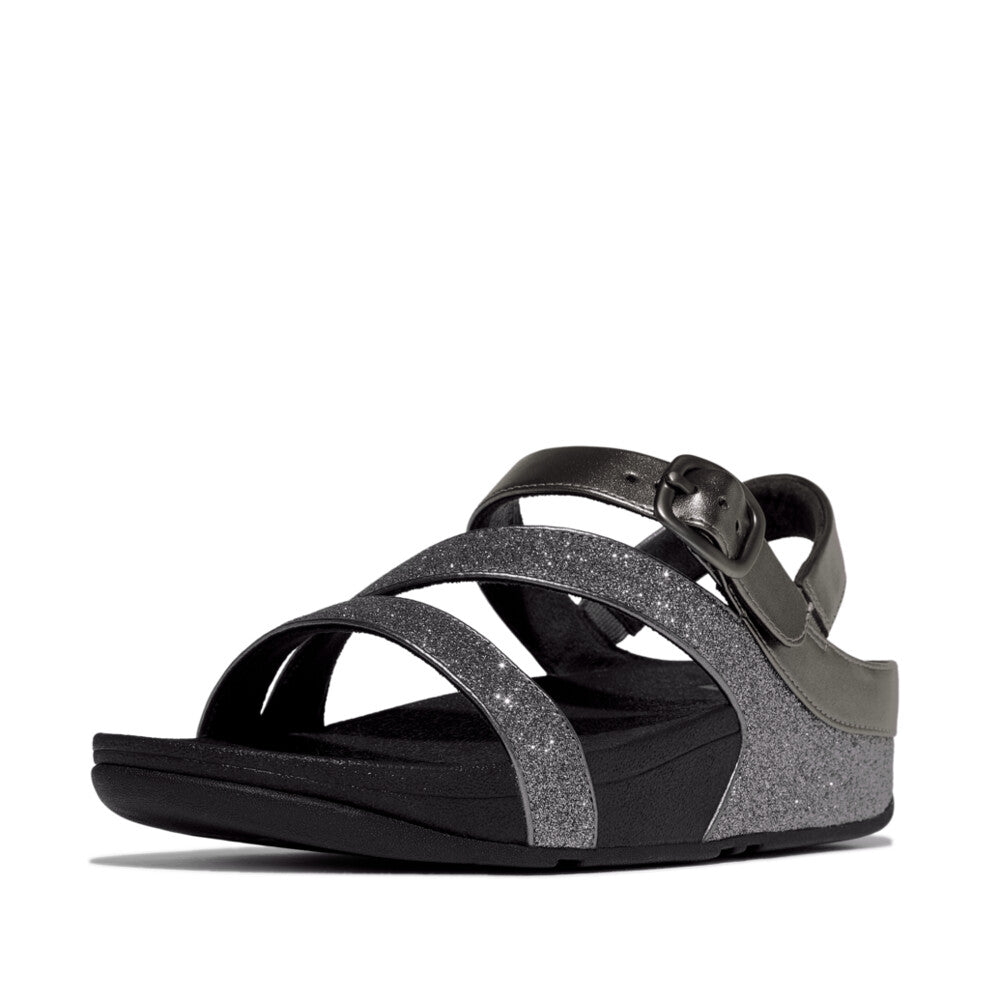 SKINNY II GLITTERDUST Z-STRAP SANDALS