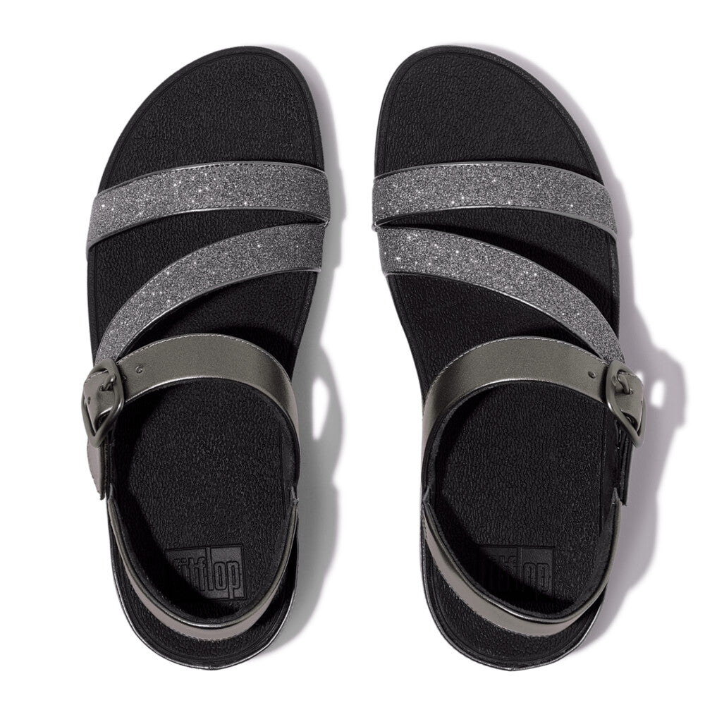 SKINNY II GLITTERDUST Z-STRAP SANDALS