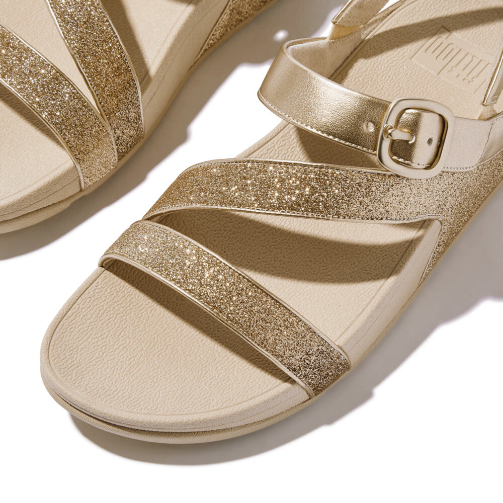 SKINNY II GLITTERDUST Z-STRAP SANDALS