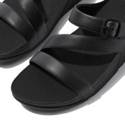 SKINNY II LEATHER Z-STRAP SLIDES
