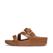SKINNY II LEATHER Z-STRAP SLIDES