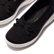SUPER-Q BOW KNIT BALLERINAS
