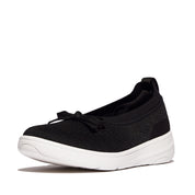 SUPER-Q BOW KNIT BALLERINAS