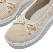 SUPER-Q BOW KNIT BALLERINAS