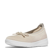 SUPER-Q BOW KNIT BALLERINAS