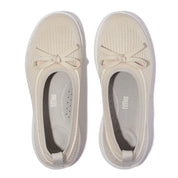 SUPER-Q BOW KNIT BALLERINAS