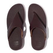 LULU LEATHER TOE-POST SANDALS - PLUMBERRY (I88-C88)