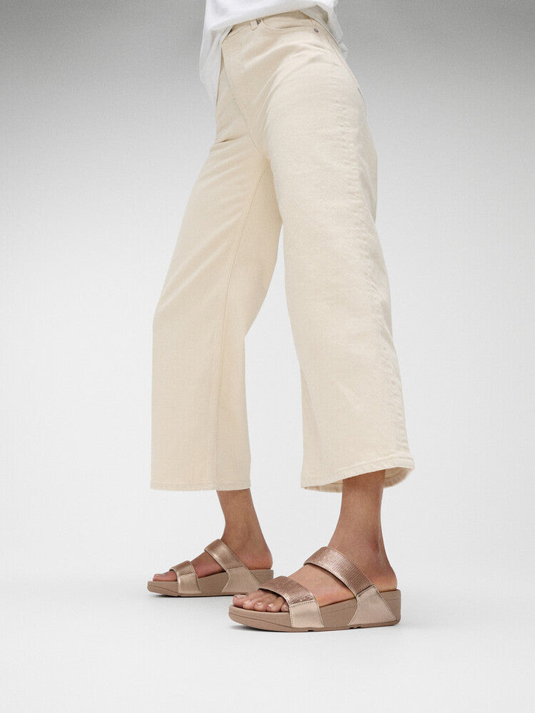 LULU SEQUIN SLIDES - CLASSIC BEIGE (JF2-B41)