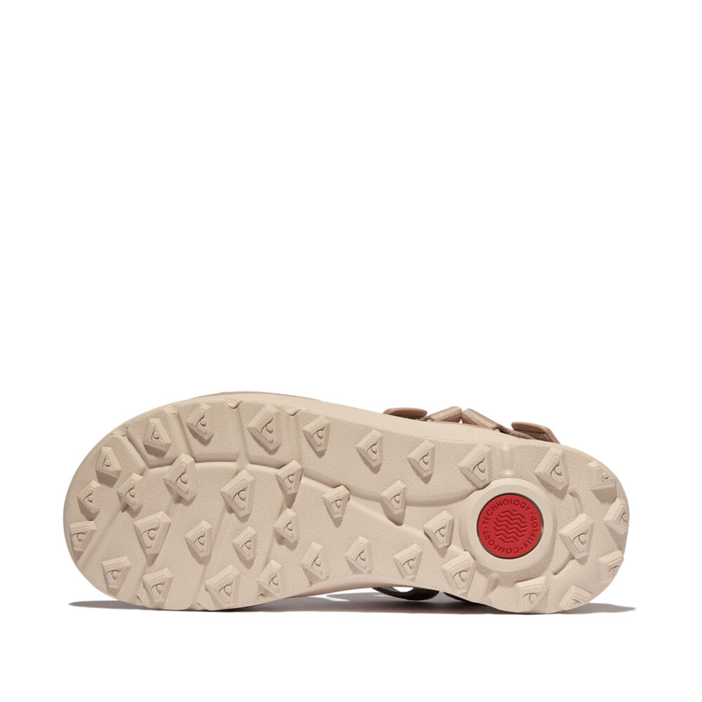 NEO-D-HYKER (XT) SEQUIN WATER-RESISTANT ADJUSTABLE WALKING SANDALS - CLASSIC BEIGE (E3V-B41)