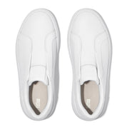 RTG LEATHER LACELESS TRAINERS - URBAN WHITE