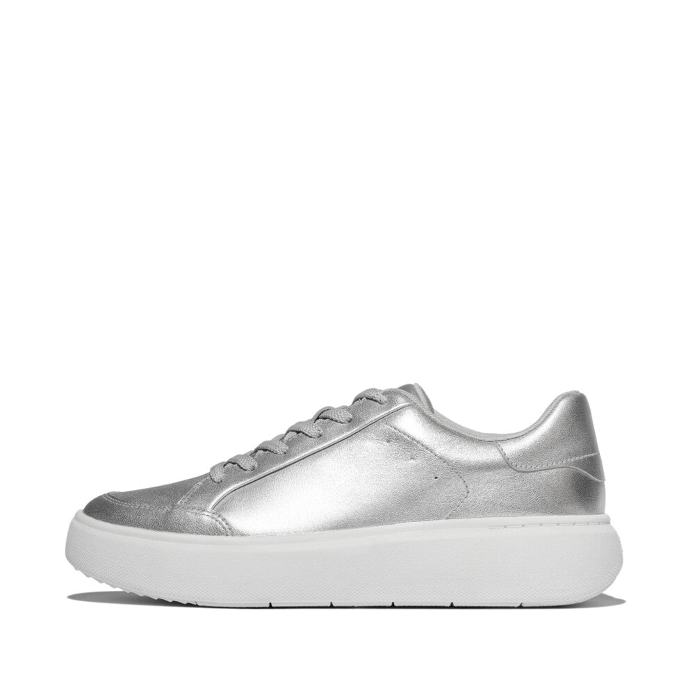 RTG METALLIC-LEATHER TRAINERS