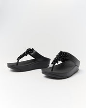 RUMBA BEADED TOE-POST SANDALS