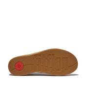 PLATFFORMS ESPADRILLE METALLIC-LEATHER FISHERMAN WEDGE SANDALS