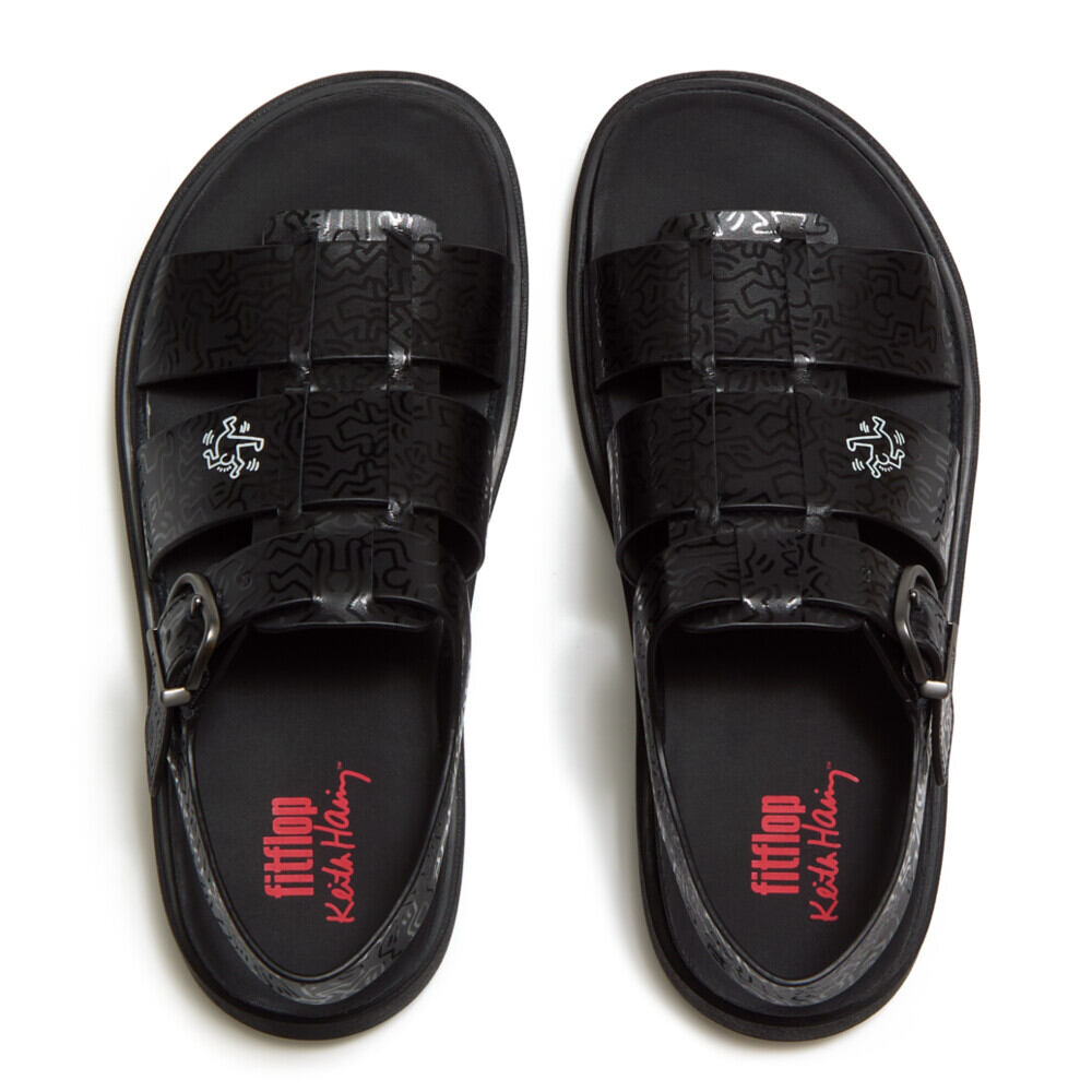 FITFLOP X KEITH HARING GEN-FF FISHERMAN SANDALS