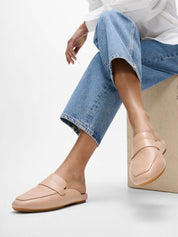 DELICATO SOFT LEATHER MULES