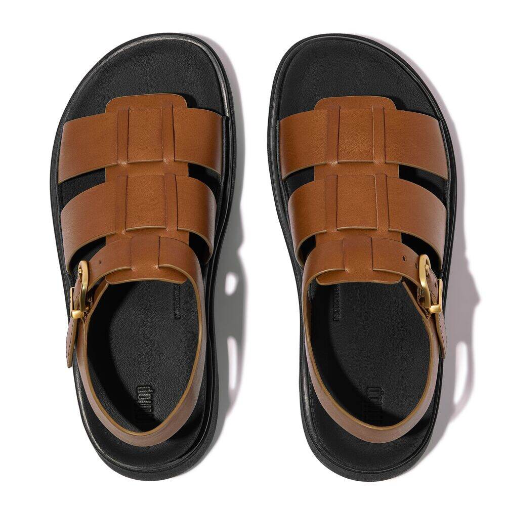 GEN-FF LEATHER FISHERMAN SANDALS