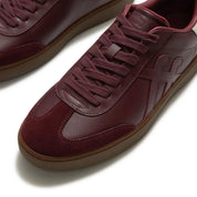 THE DASH FF MENS SUEDE LEATHER T-TOE TRAINERS