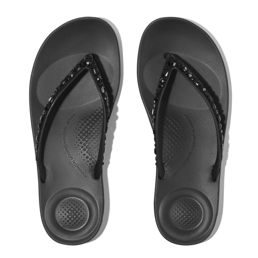 iQUSHION MULTI-CRYSTAL ERGONOMIC FLIP-FLOPS