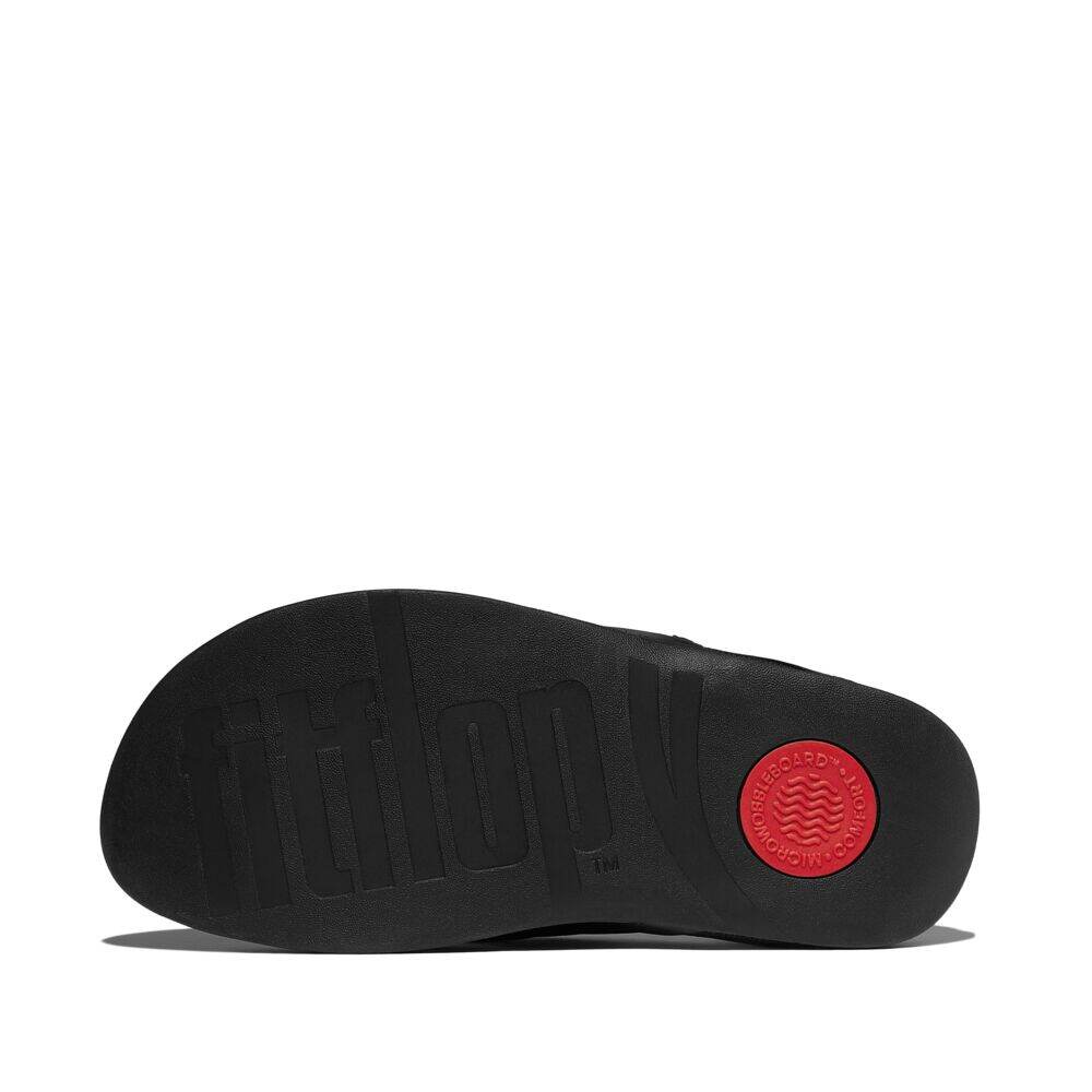SURFER MENS LEATHER/MESH TOE-POST SANDALS