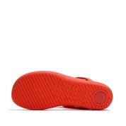 SOLAY GLOSSY-DISC TOE-POST SANDALS