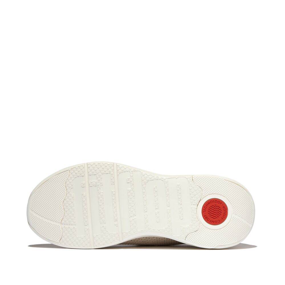 SUPER-Q KNIT SLIP-ON LACED TRAINERS