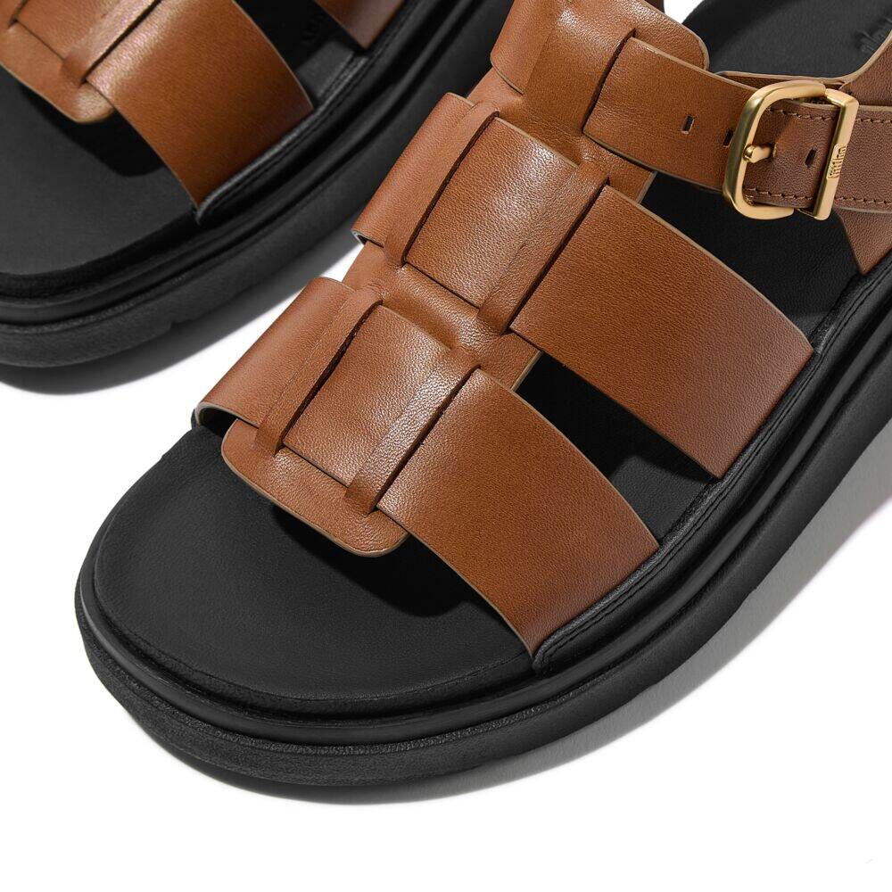 GEN-FF LEATHER FISHERMAN SANDALS