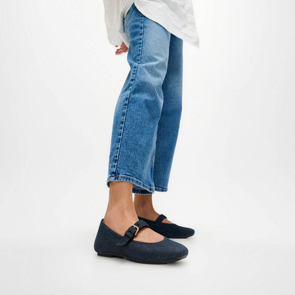 DELICATO DENIM MARY JANES