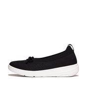SUPER-Q BOW KNIT BALLERINAS
