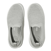 SUPER-Q KNIT SLIP-ONS -ARCTIC GREY/SILVER