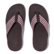 SURFA MULTI-TONE WEBBING TOE-POST SANDALS - PLUMBERRY (HH2-C88)