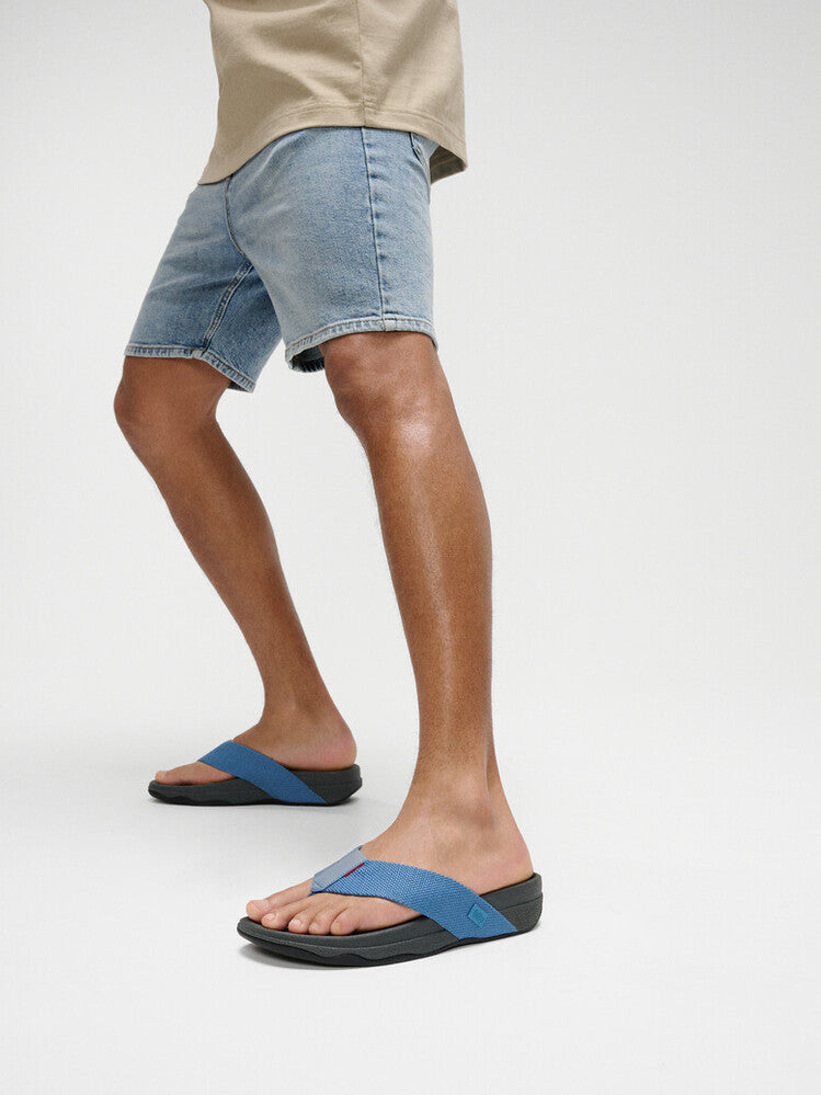 SURFER MENS TOE-POST SANDALS - COOL BLUE