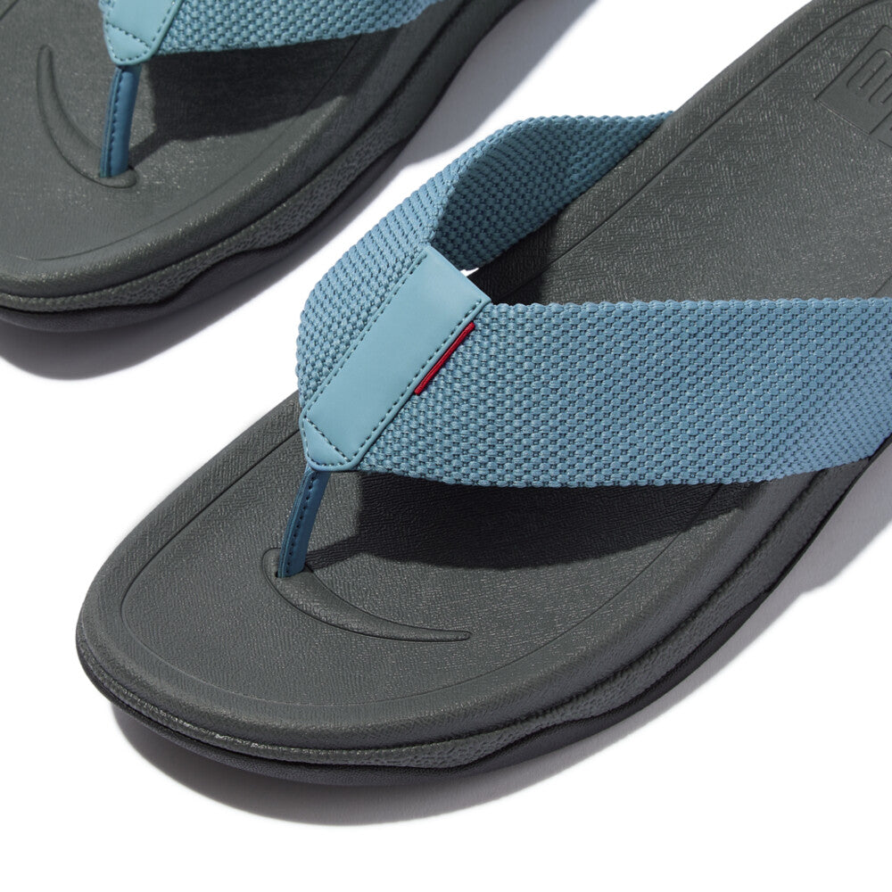 SURFER MENS TOE-POST SANDALS - COOL BLUE