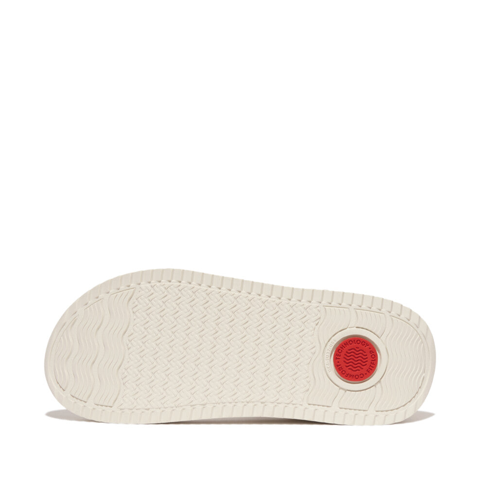 SURFF TWO-TONE WEBBING/LEATHER BACK-STRAP SANDALS - PARIS BEIGE (HK1-A99)
