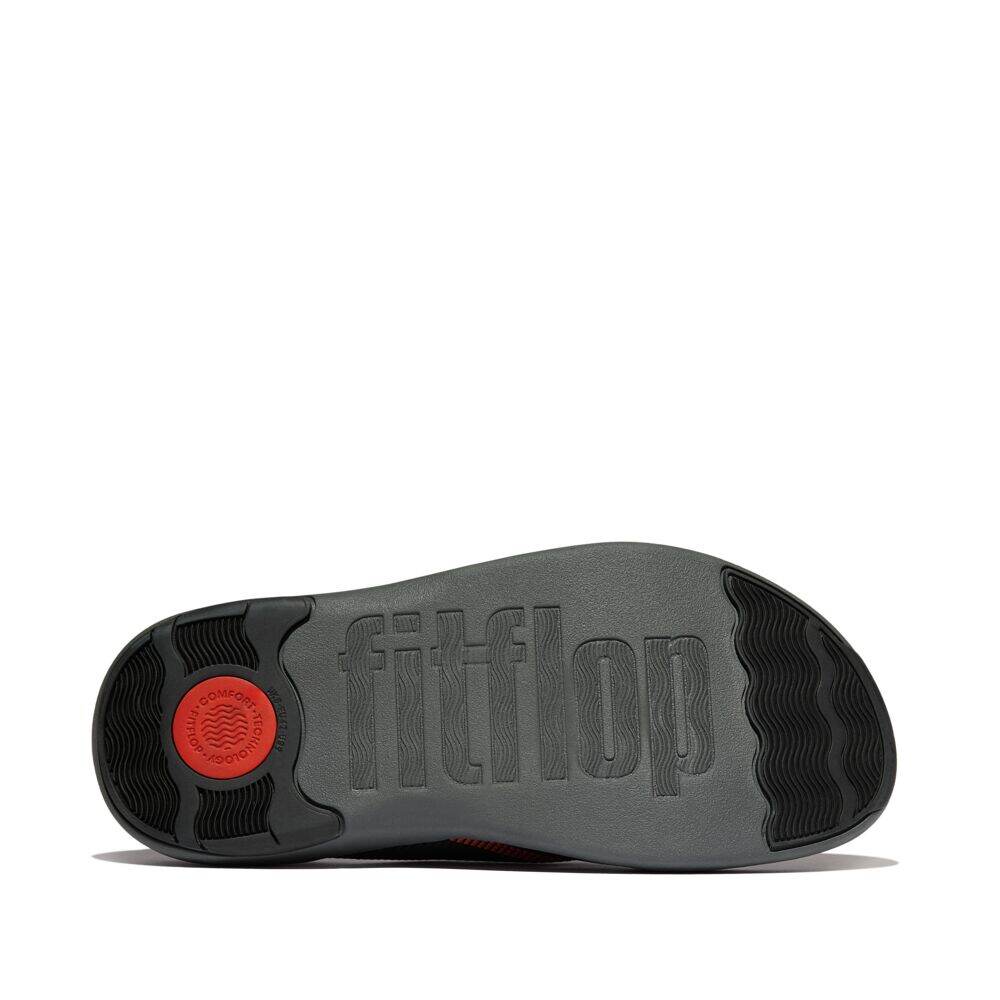 F-MODE GO MENS WATER-RESISTANT WEBBING TOE-POST SANDALS