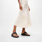 LULU SHIMMERGLITZ TOE-POST SANDALS