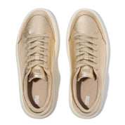 RTG METALLIC-LEATHER TRAINERS