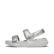 F-MODE GO ADJUSTABLE FLATFORM BACK-STRAP SANDALS
