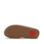 FINO CRYSTAL-TWIST TOE-POST SANDALS