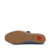 DELICATO WAVE-EDGE CANVAS MARY JANES