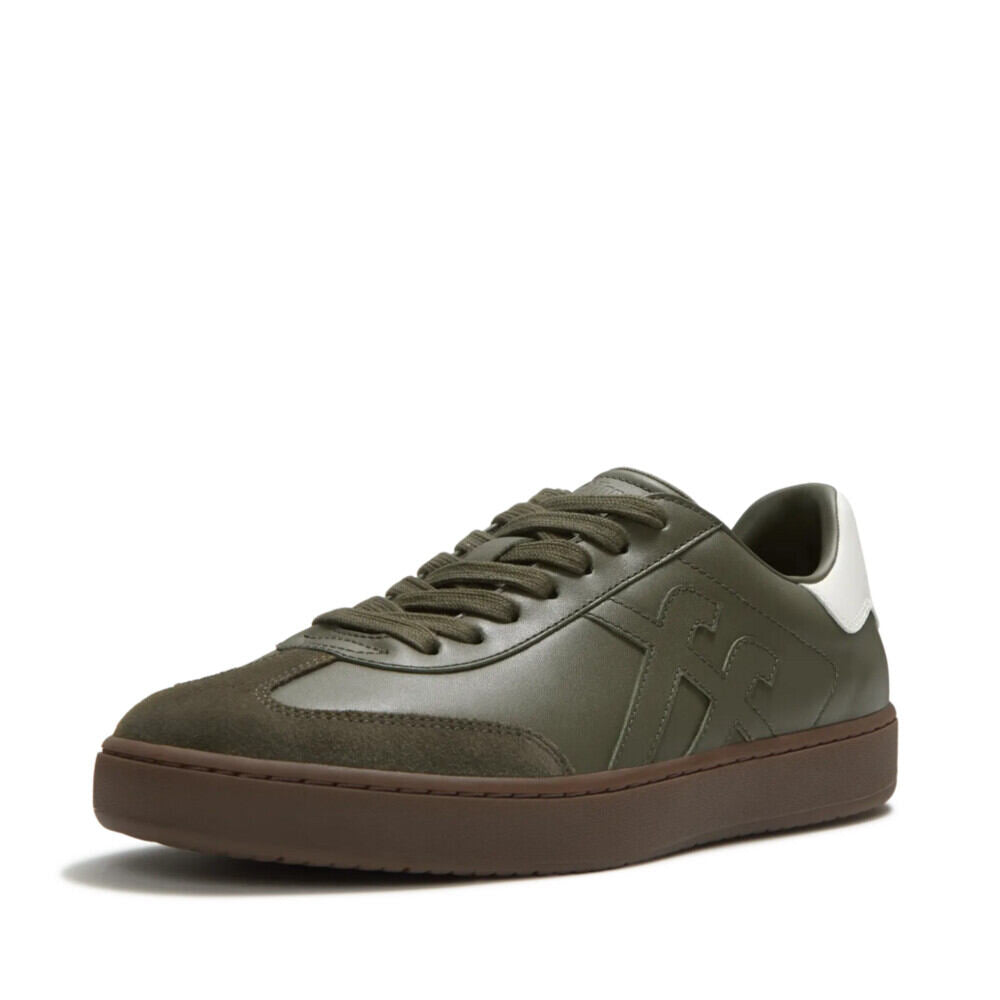 THE DASH FF MENS SUEDE LEATHER T-TOE TRAINERS