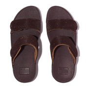 LULU ADJUSTABLE SHIMMERLUX SLIDES