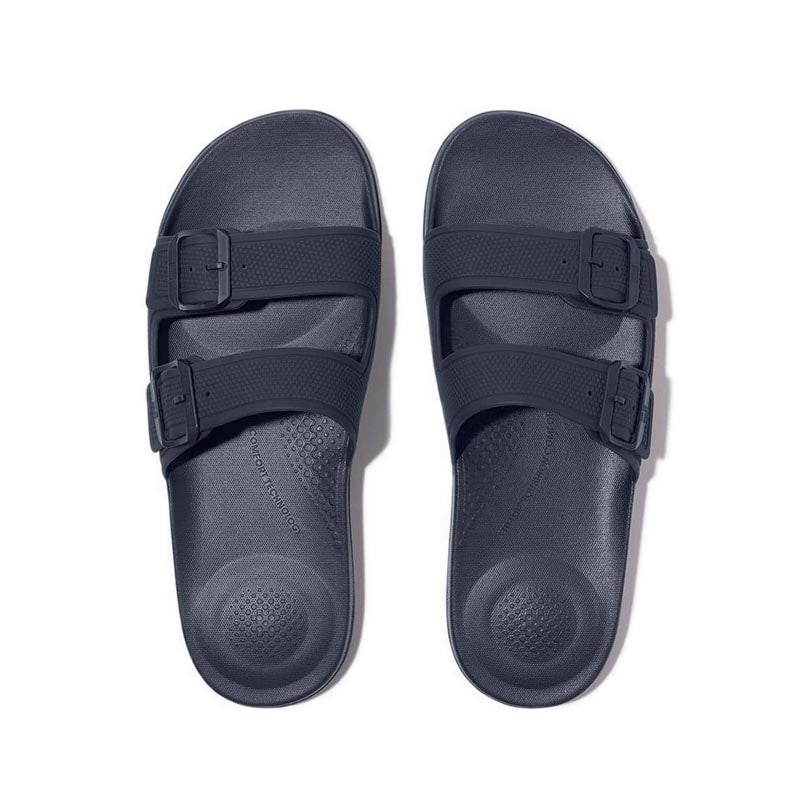 FitFlop Halo Metallic-Trim Toe-Post Sandals SKU: 228-306-20-3
